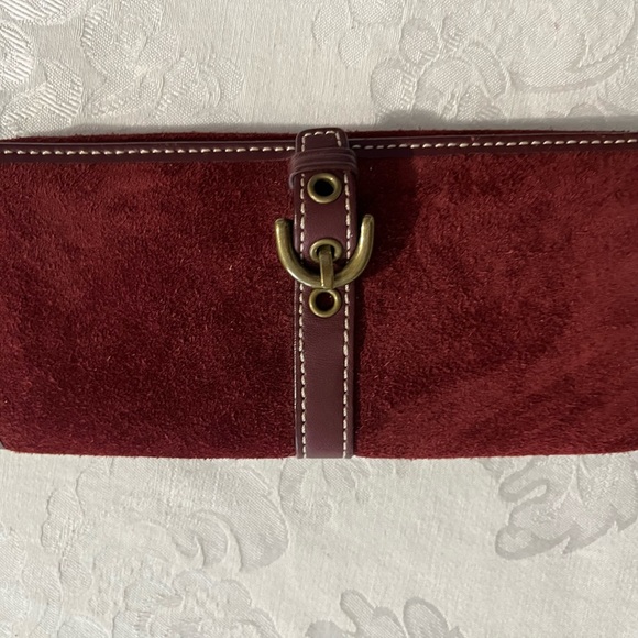 Coach Handbag, Bill and checkbook holder, coin purse FOB - Picture 5 of 15